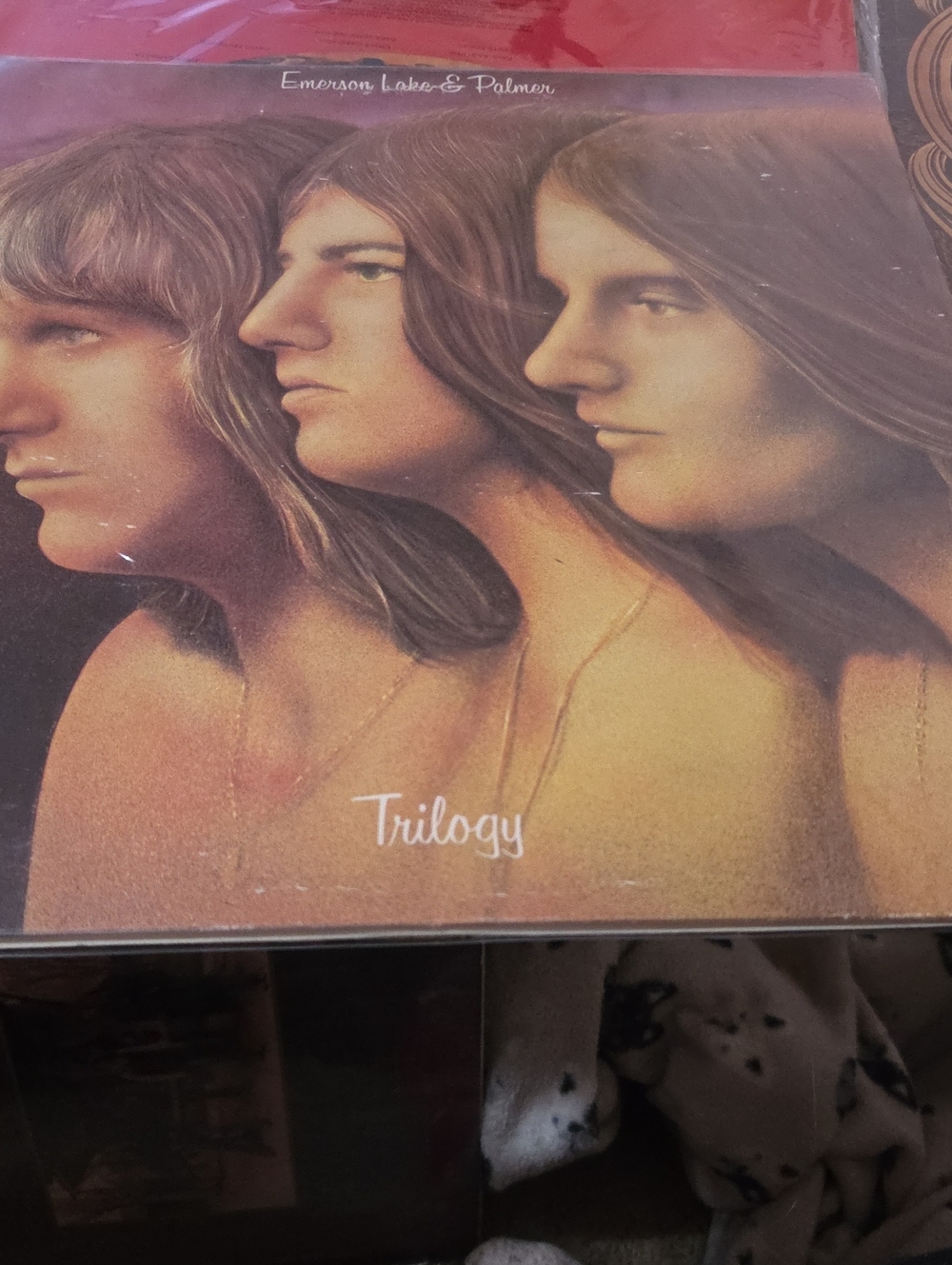 EMERSON,LAKE & PALMER 'Trilogy' VINYL ALBUM.